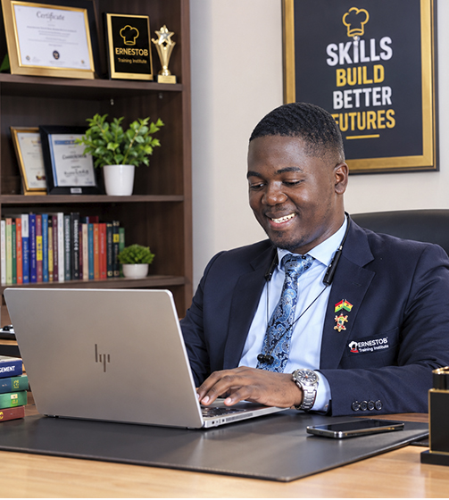 Mr Ernest Osei Bonsu, CEO and Director of Ernestob Training Institute